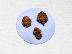 Xalak Lakshmi Temple-Inspired Stud Silicone Mould pad For Terracotta Jewellery Making & Other Craft Projects 