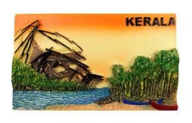 Kerala Fishing Net Scenery Mould