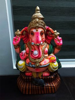 Tryakshara Ganapthi Big Size Idol Mould 