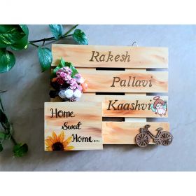 Wooden Name Board